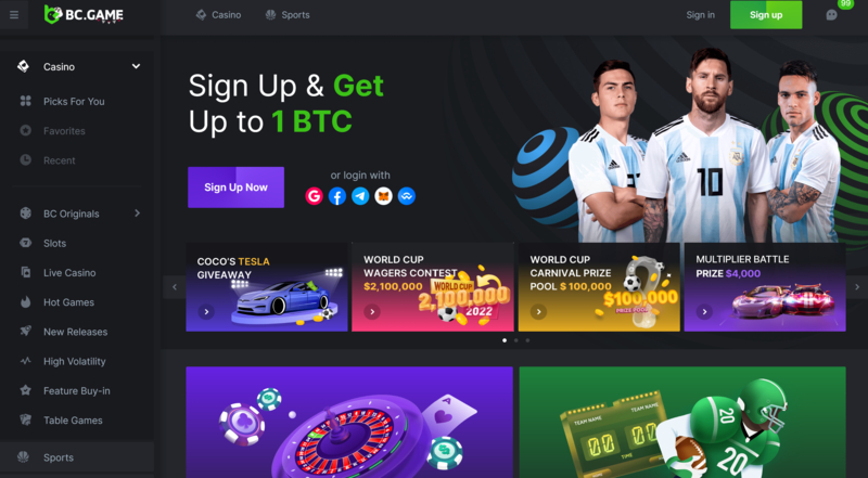 Experience the Thrill of Gambling with BC Game