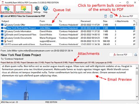 BitRecover MSG to PDF
